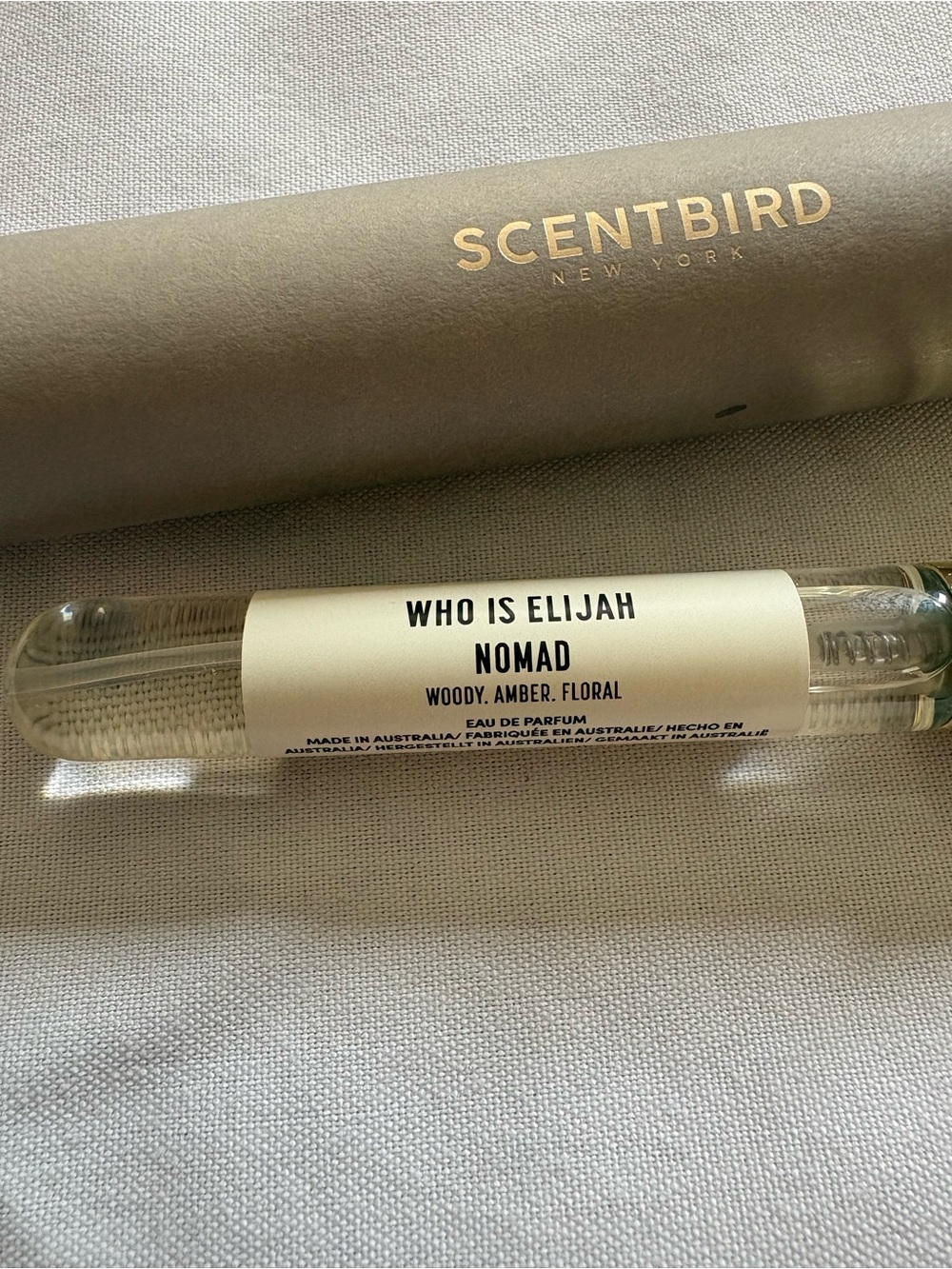 SCENTBIRD Who Is Elijah Nomad Travel Luxury Perfume